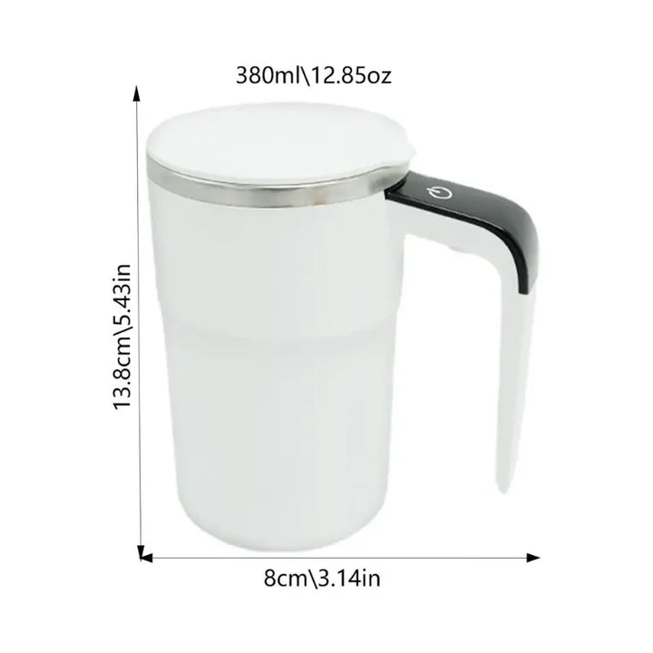 Electric Self-mixing Coffee Mug IP67 Waterproof USB Rechargeable Food Automatic Magnetic Cup 380ml