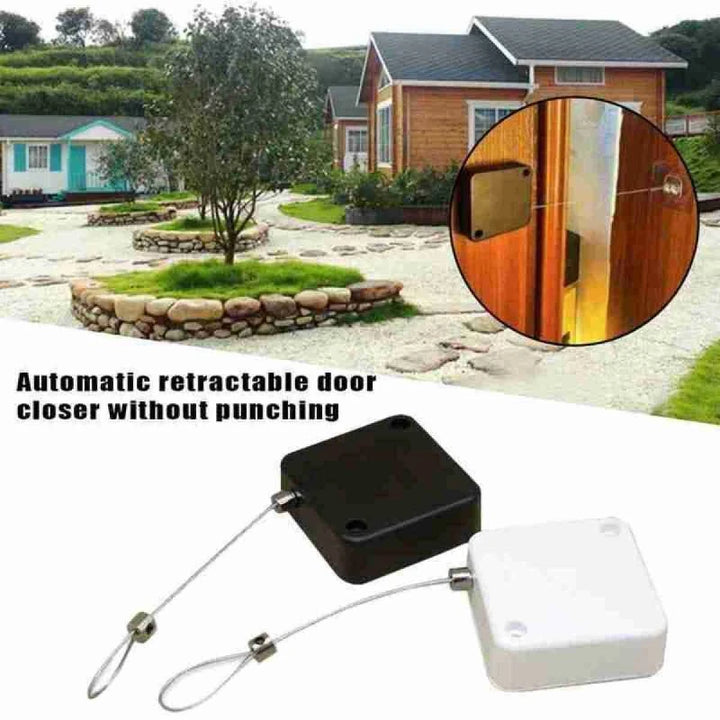 Automatic Sensor Door Lock, Impact-Free Adjustable Surface Door Stop