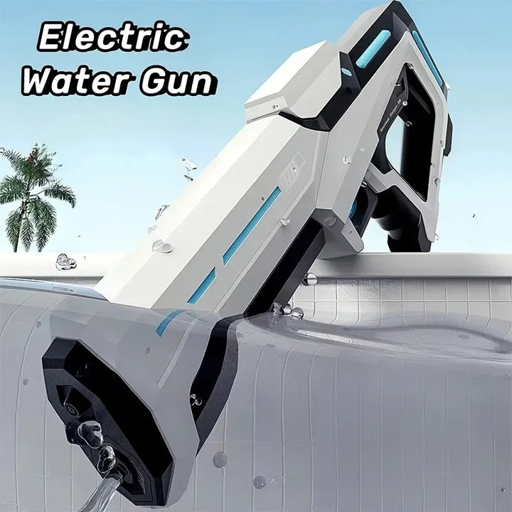 Electric water gun, automatic water suction