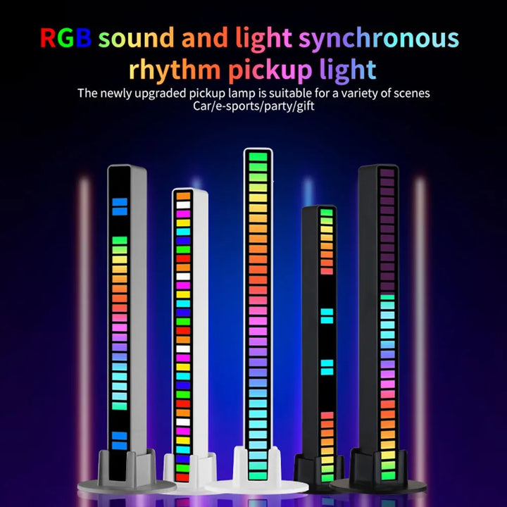 Rhythmic Sensor Led Bars Sound Control Music Tower