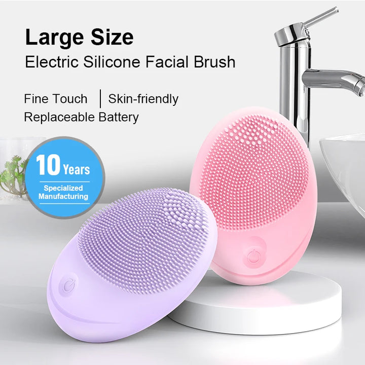 Electric Massage Sponge Easy Cleansing Face