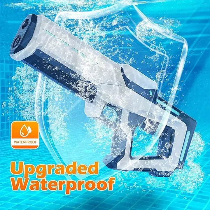 Electric water gun, automatic water suction