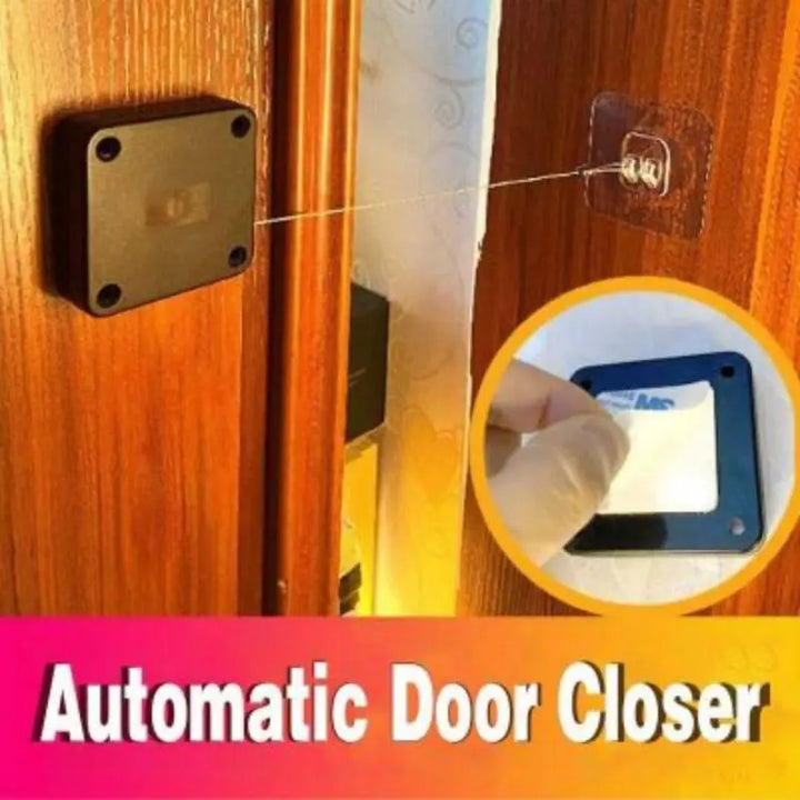 Automatic Sensor Door Lock, Impact-Free Adjustable Surface Door Stop