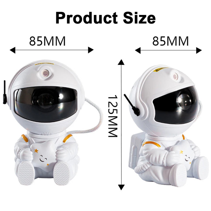 USB LED Light Projector Astronaut Lamp with Speaker and Remote Control for Decorations and Lighting